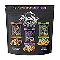 Healthy Earth Snacks 3 Flavors Variety Pack, 24 Count | Mixed Nuts & Dried Fruits Gourmet Snacks, Gluten-Free | 8 Packets Per Flavor: Heart Smart