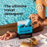 Nonaste Performance Travel Laundry Detergent - Zen Fresh, 3 Fl Oz (Pack of 3), 9 Loads - Travel Size Laundry Detergent for Workout Clothes & More