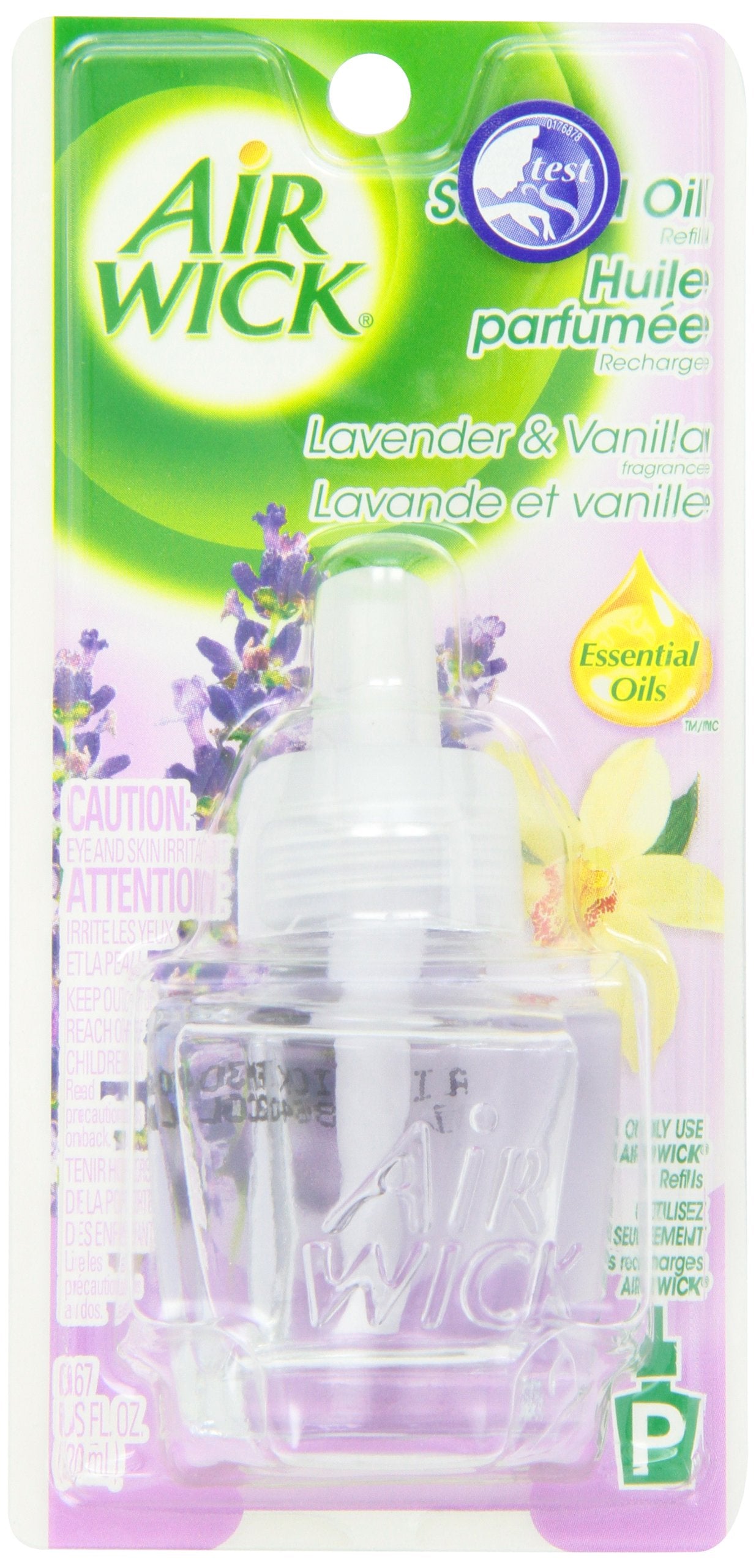 Air Wick Lavender & Vanilla Scented Oil Refill 0.71 oz