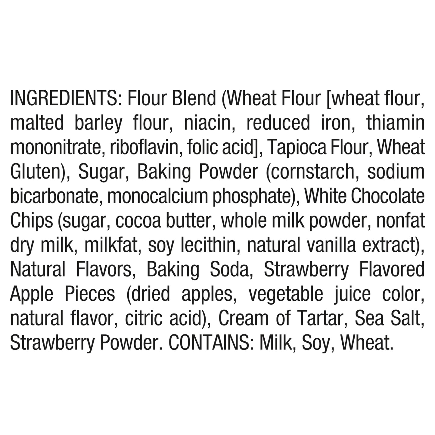 Bob’s Red Mill White Chocolate & Strawberry Pancake/Waffle Mix, 20 Ounce (Pack of 1) - Just Add Water, Makes 32-40 Pancakes per Bag