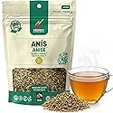 Hanan Anise Seeds Herbal Tea (Te de Anis) 1.4 oz (40 g) - Natural, Dried Anise Tea - Aniseed Plant and Leaves for Herbal Tea Digestive Supplement