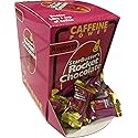 Rocket Chocolate Milk Chocolate Raspberry Flavored Caffeinated Chocolate Truffles, 50 count, Mini