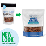 Amazon Grocery, Whole Almonds, Roasted & Lightly Salted, 24 Oz (Previously Happy Belly, Packaging May Vary)