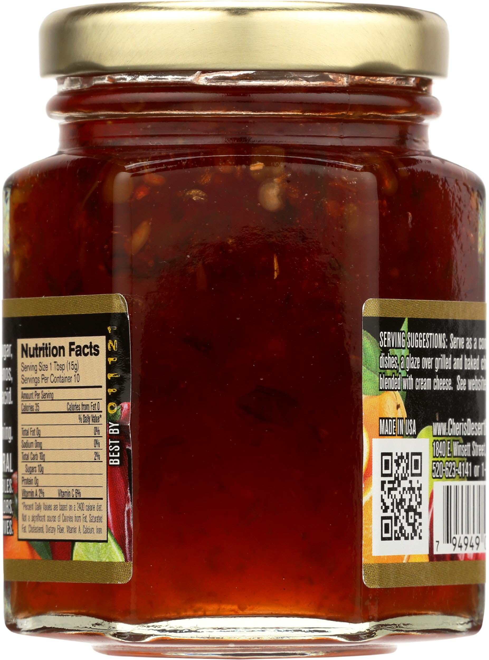 Cheris Desert Harvest, Jelly Jalapeno, 5 Ounce