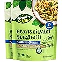 Heaven & Earth Hearts of Palm Spaghetti, 9 oz (2 Pack) Ready to Eat | Gusset Pouch | Low-Carb, Keto & Paleo Friendly, Plant-Based, Gluten-Free