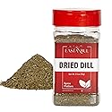 Eastanbul Dill Weed, 2.5oz Dried Dill Weed, Eneldo En Povlo, Pure, Freshly Cut, Sifted, Mediterranean Seasoning, Exquisitely Fragrant, Pairs