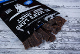 No Man’s Land Beef Jerky - Low Calorie, Low Carb, High Protein Beef Snack - Flavor BLACK PEPPER 16oz (Pack of 1)