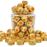Peanut Butter Cups Miniatures 4 lb - Milk Chocolate Candy with Soft Filling, Individually Wrapped, Bulk Bag, Gluten Free