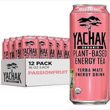 Yachak Yerba Mate Drink, Passionfruit, 16 Fl Oz (Pack of 12)