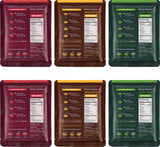 52USA USDA Organic Konjac Shirataki Noodle, Low Carb Pasta 52.8 Oz, 6 Pack 3 Variety-Angel Hair, Fettuccine, Spaghetti Noodles, Keto and Paleo