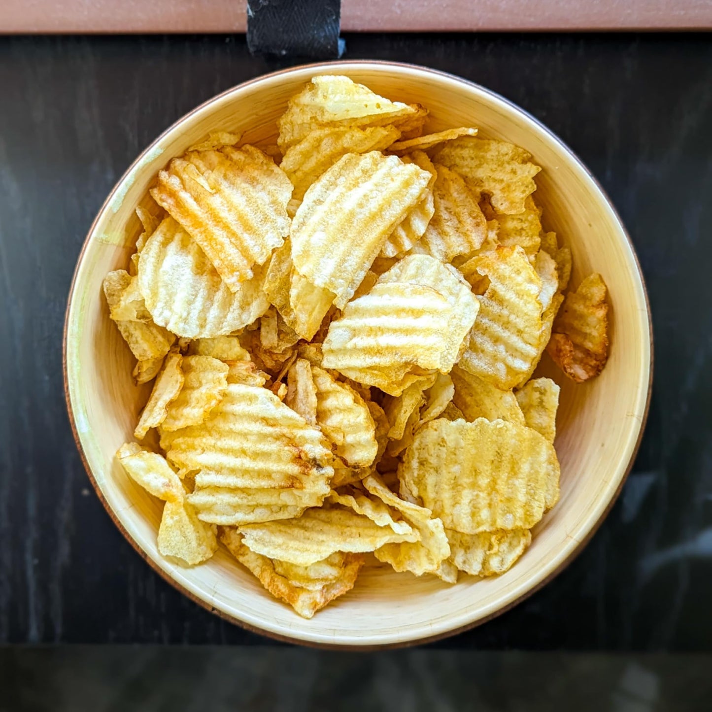 Boulder Canyon Kettle Cooked Potato Chips Wavy Cut 5.25 oz. Bag Count -Crunchy Chips Cooked in 100 Great for Lunches or Snacking on the Go, Malt