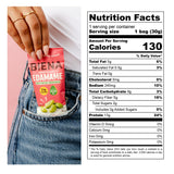 Biena Edamame Beans Snack High Protein Snacks - Healthy Office Snacks For Adults and Kids, 13g of Protein, 130 Low Calorie, Crunchy Edamame, Vegan