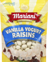 Mariani Vanilla Yogurt Raisins 7oz. (1 Bag)