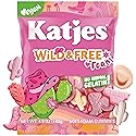Katjes Wild & Free Foam Fruit Gummy Candy, Wildly Good Sweet Soft & Flavorful Vegan Gummies, Colorful Cowgirl Shapes, No Artificial Dyes or Flavors