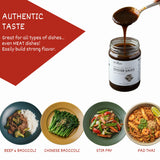 24Vegan - Vegan Oyster Sauce, Gluten Free, NON-GMO Oyster Mushroom Umami Sauce - Low Sugar, No MSG Added, All Natural Vegetarian Oyster Sauce (7.5oz)