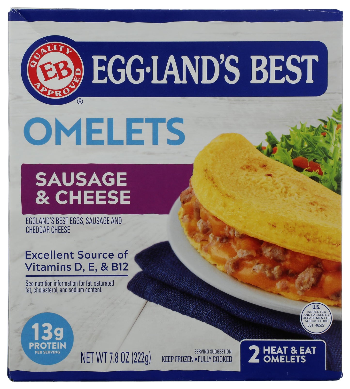 Eggland's Best 2ct Sausage & Cheese Omelet