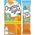 Crystal Light Immunity Support Orange Tangerine natural flavor with other natural flavor Powdered Drink Mix, .07 oz Packets, 10 per Box