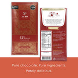 Auro 42% Milk Chocolate 3 Pack - Filipino Chocolate - Premium, Made At Origin, Direct Trade, Bean-to-Bar, Woman Owned, BIPOC Owned - Gluten-Free