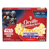 Orville Redenbacher’s Microwave Popcorn, Movie Theater Butter Flavor, 3g Fiber Per Serving, 3.29 oz., 6-Count