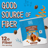ChocZero Milk Chocolate Toffee Almonds - Roasted Nuts Covered in Sugar-Free Brittle, No Sugar Added, Keto Friendly, High Fiber, Low Sugar Snack
