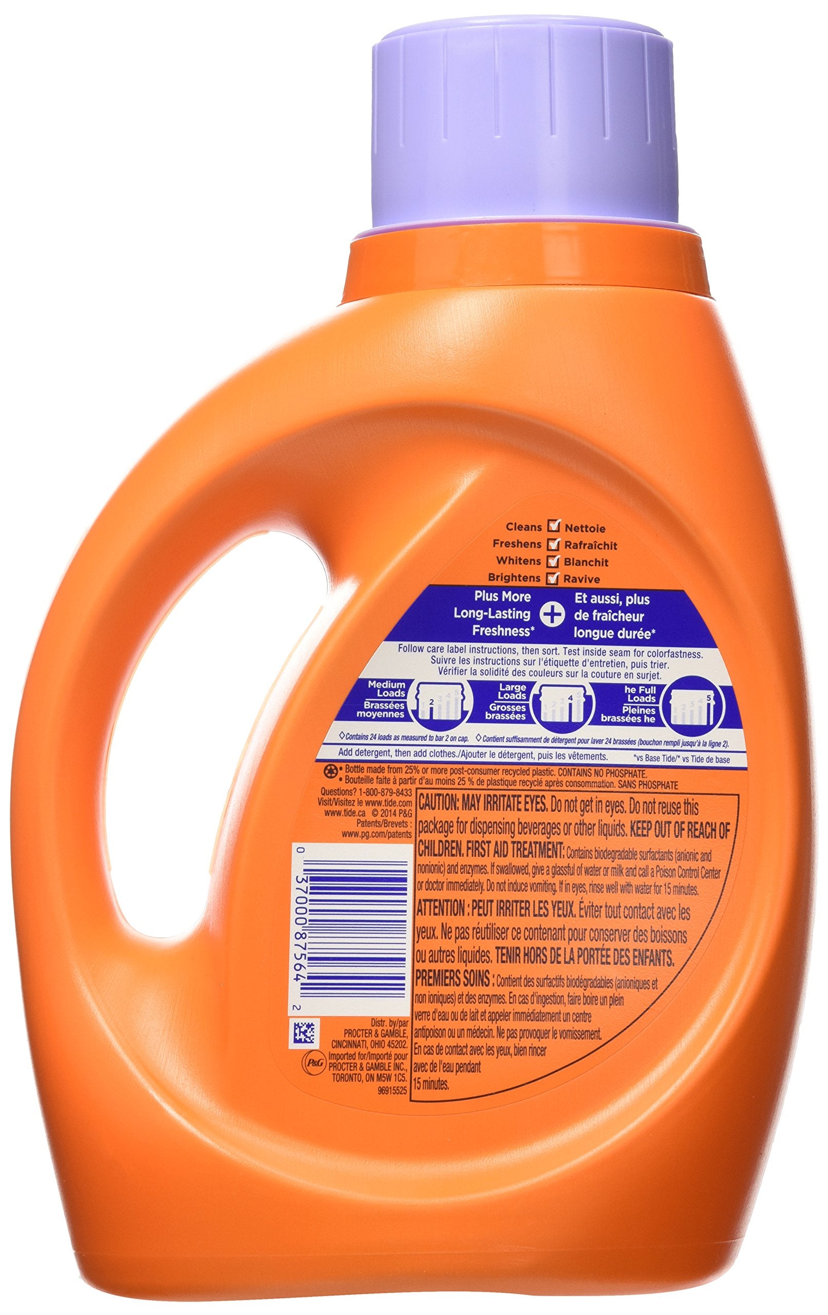 Tide Liquid Laundry Detergent, Spring & Renewal, 46 Ounce