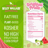 Wiley Wallaby Licorice 10 Ounce Classic Gourmet Soft & Chewy Australian Original Fruits Licorice Candy Twists, 1 Pack