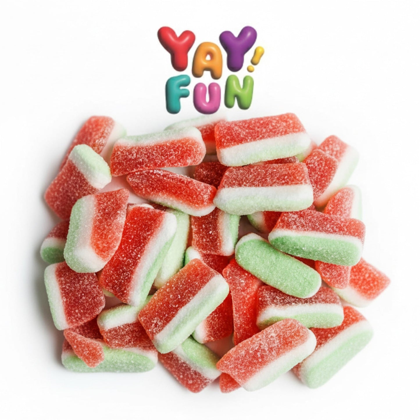 Sour Watermelon Slices Candy, Halal Candy Bulk 2 Pound Bag | Sweet & Tangy Watermelon Slice Gummies | Sour Watermelon Candy for Parties, Candy