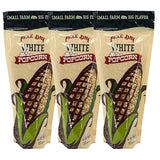 White Butterfly Un-Popped Popcorn Kernels | Pack of 3 | 1 lb | Non-GMO & Naturally Gluten Free | Free Day Popcorn