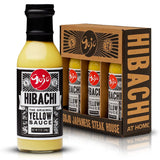 Gojo Hibachi Sauce, The Original Yellow Sauce, Buttery Tangy Japanese Steakhouse Dipping and Drizzle Sauce for Shrimp, Chicken, Steak, Rice