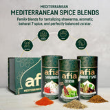 Afia Shawarma Seasoning | Mediterranean Spice Blend for Shawarma, Garlic Sauce (Toum), Flatbreads, Kebab, Kofta & Grilled Meat | Bold Middle Eastern