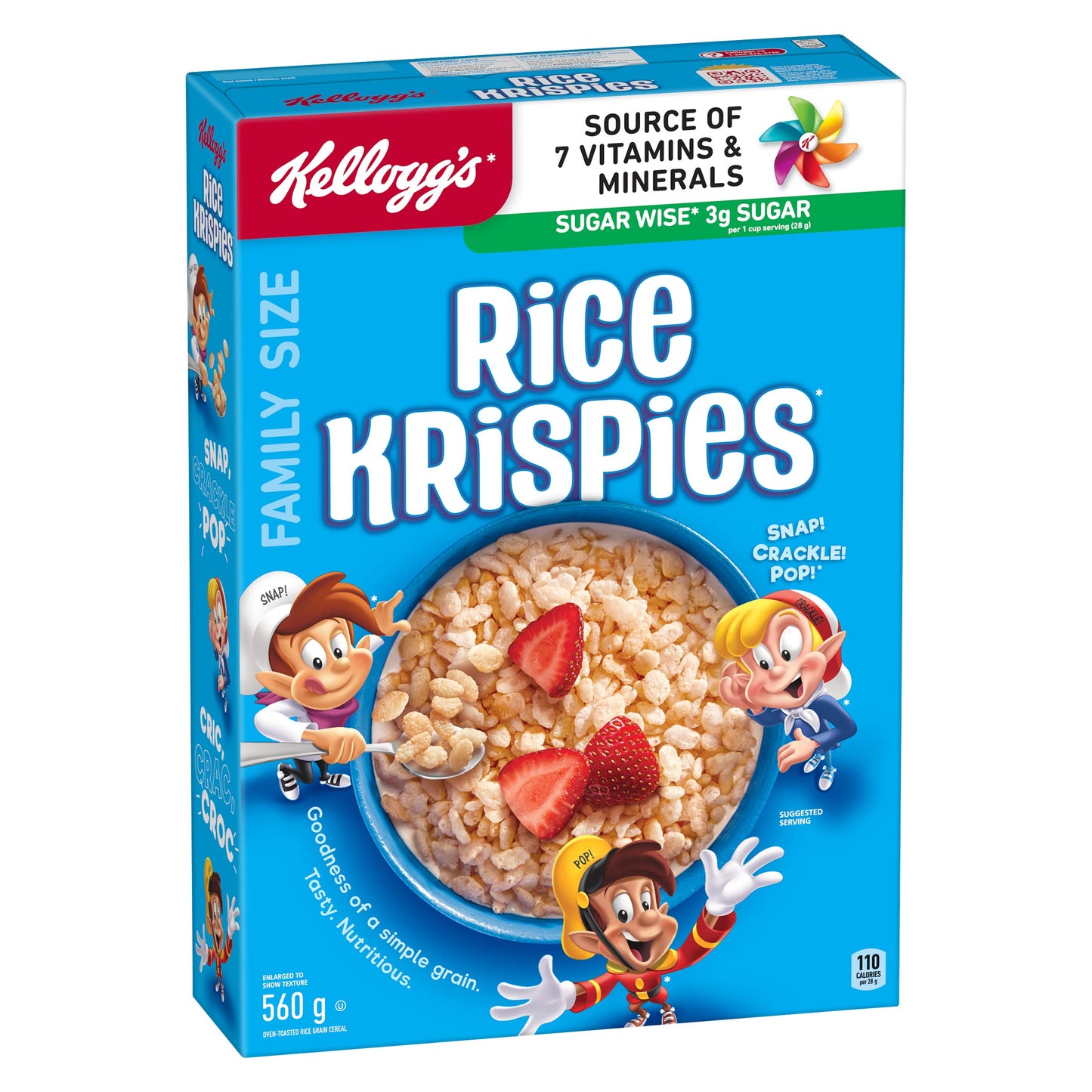 Kellogg's Rice Krispies Cereal Family Size 560g