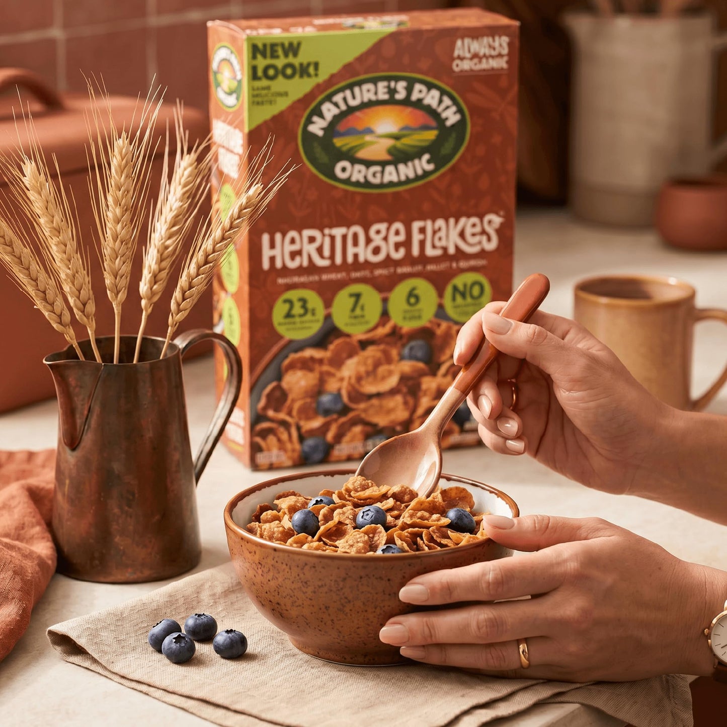 Nature's Path, Heritage Heirloom Whole Grains Cereal, 13.25 oz