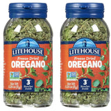 Litehouse Freeze Dried Oregano - Substitute for Fresh Oregano, Gluten Free, Vegetarian, Keto, Non-GMO, No Refrigeration Required, Seasonings