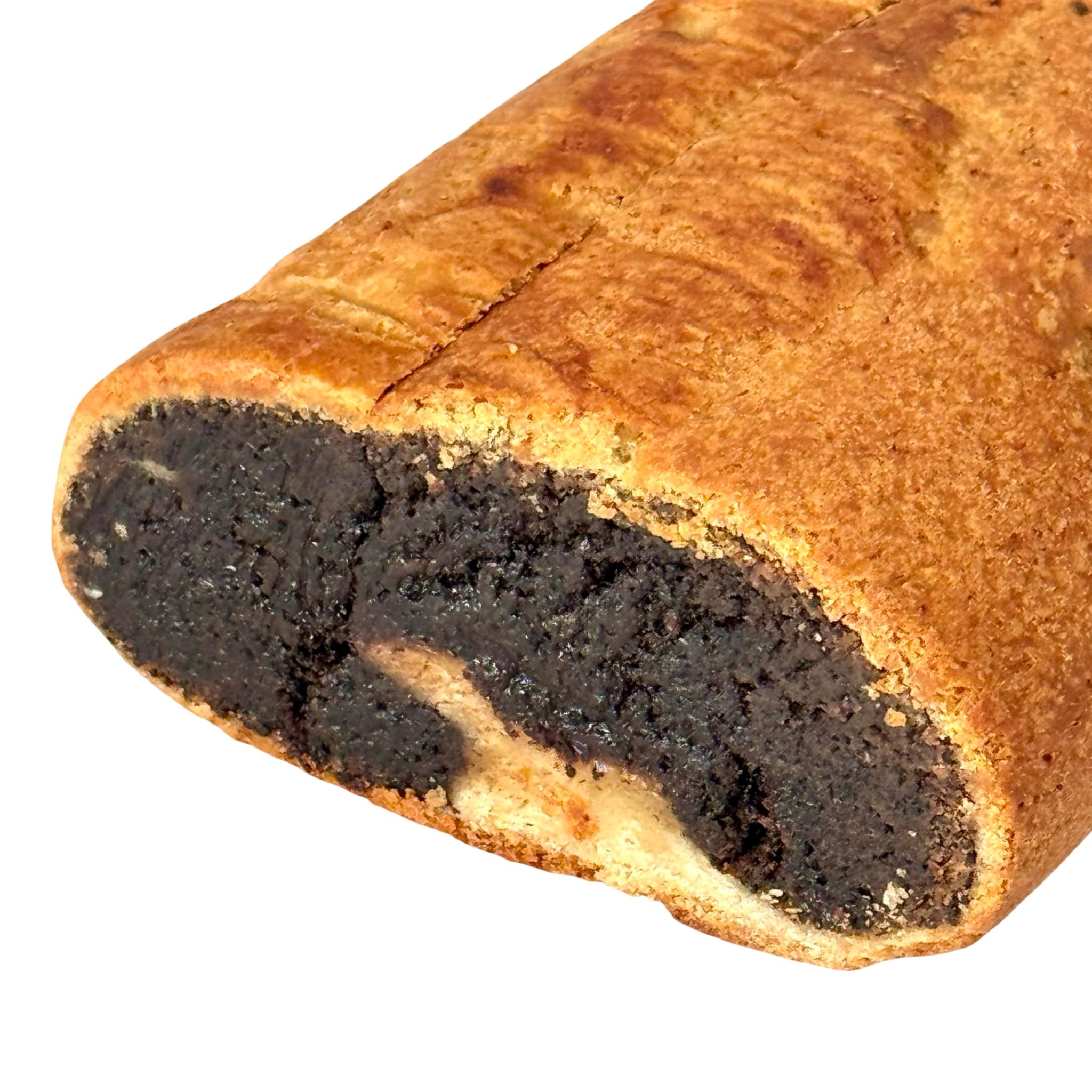 Poppy Seed Strudel | Handmade Pastry | appx 2.25 lb | 36 oz