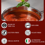 Michael's of Brooklyn Fresh Tomato & Basil Sauce, 32 oz Jar with Spoon - Gourmet Italian Pasta Sauce with Imported Italian Tomatoes, Olive Oil, Garlic