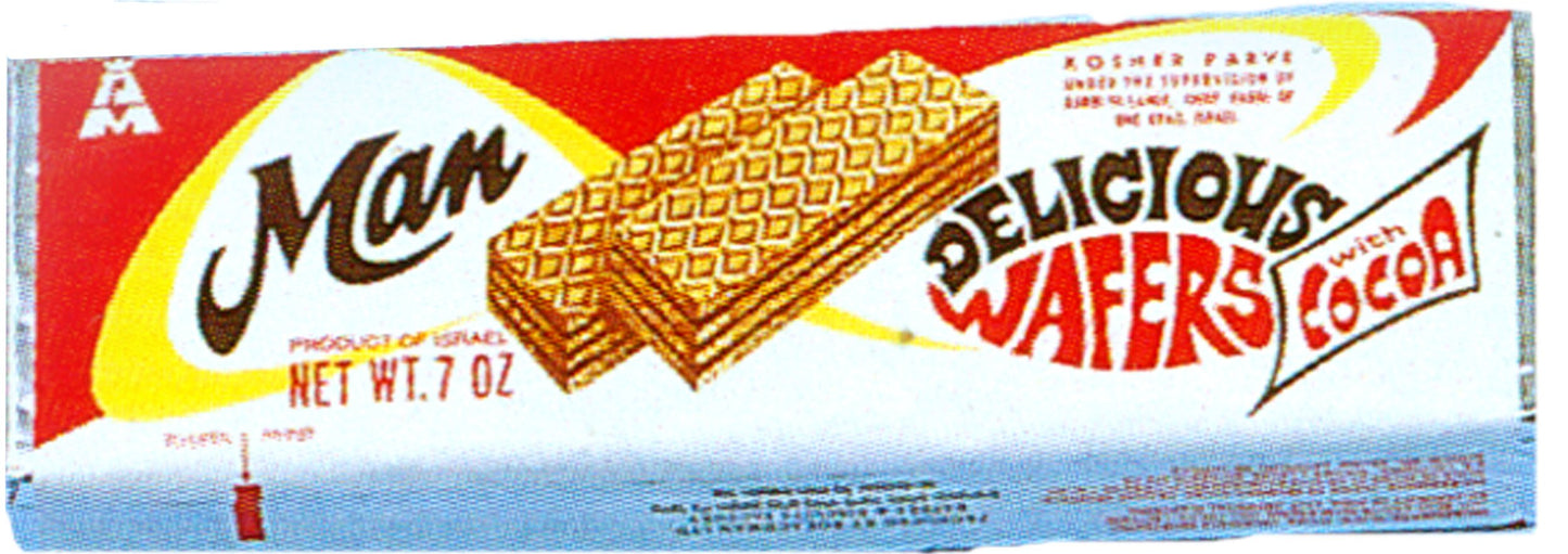 Man Cocoa Wafer, 7-Ounce Packages (Pack of 24)