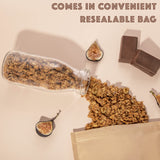 Brooklyn's Own Organic Granola Maple Cinnamon & Chocolate With Walnut Breakfast Cereal - Gluten-Free Healthy Snacks - 12 Ounce Resealable Eco-Friendly