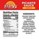 Pace Medium Picante Sauce, 24 oz Jar