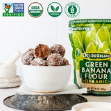 Let's Do Organic Green Banana Flour - Grain Flour Replacement, Resistant Starch, Versatile Starch, Gluten Free, Iron, Non-GMO Project Verified, USDA