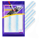 Avaenzo Mop Replacement Pads for OCedar H2prO Flat Mop System 3 Pack Machine Washable and Reusable Microfiber Mop Heads Replacements, Mop Refills Safe