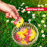 Bubs Swedish Candy Mix - 1 lb Sweet & Sour Gummies | Assorted Skulls, Ovals, Rombs | Fresh & Soft Foam Swedish Candy From Sweden (1 Pound)