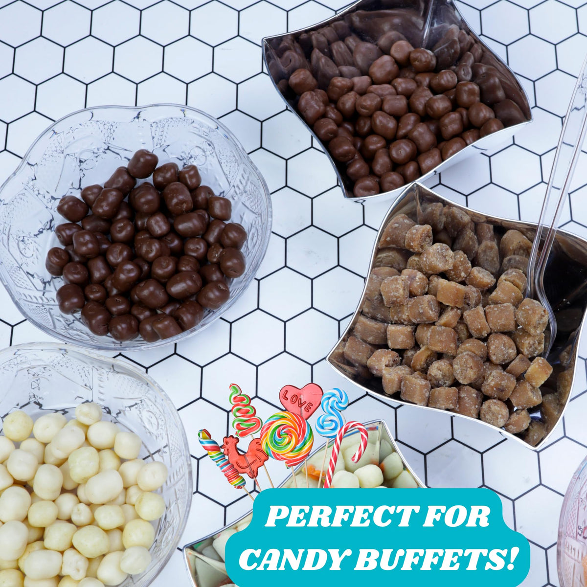 Dessert Cookie Dough Bites, Red Velvet Cupcake, Mint Chocolate, and Cinnamon Bun Flavors, Perfect Movie Night Candy, 3.1 Ounces (Pack of 3)