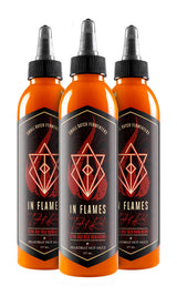 Heartbeat Hot Sauce Co. | In Flames Extra Hot Red Habanero 6 oz. 3 pack