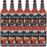 Mr & Mrs T Horseradish Bloody Mary Mix, 1L Bottle, - Premium Cocktail Mixer for Bloody Marys, Ready to Use