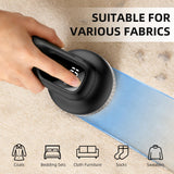 Fabric Shaver, Lint Remover Rechargeable with 3 Speeds, 6 Leaf Blades, Digital LED Display to Remove Fuzz Lint Balls for Clothes, Furniture, Sweater