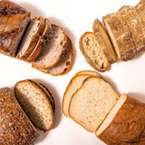 C’O Bakery Artisan Bread Variety Pack - Handmade, All Natural, High Fiber, Sliced Sandwich Loaf (Pack of 4 Loaves), Sourdough, Multigrain, Ciabatta