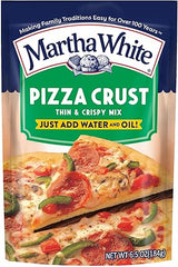 Martha White Pizza Crust Mix, 6.5 Ounce (Pack of 12)