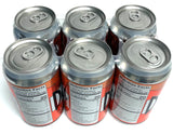 Boston America The Simpsons Duff A L'Orange Sparkling Beverage Energy Drink (6 Pack) Caffeine Free