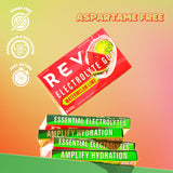 Rev Electrolyte Gum, Watermelon Lime, Sugar-Free with Essential Electrolytes,12 Count