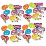 Fun Express 2 1/4" Bulk 144 Pieces Candy-Filled Bright Printed Plastic Easter Eggs